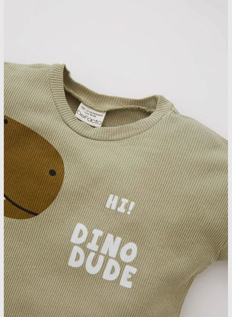 ديفاكتو 2 Pack BabyBoy Regular Fit Bike Neck Short Sleeve Knitted Set