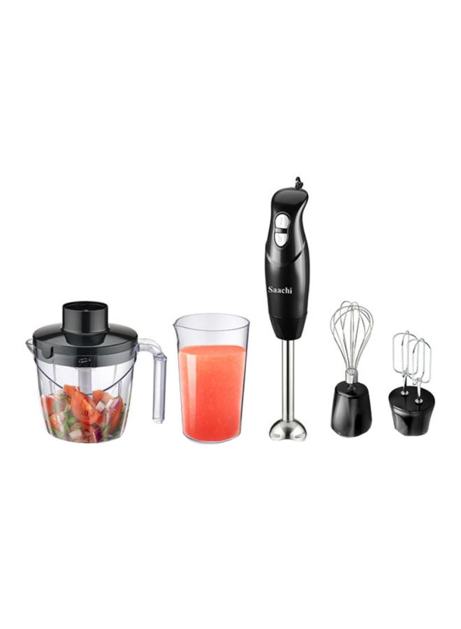Saachi 5-In-1 Hand Blender NL-CH-4262-BK Black/Silver - Image 1