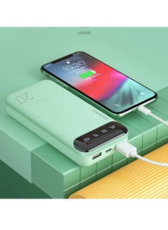 xinzhen X12 Power Bank High-Capacity 10000mAh LED Portable Charger for Samsung, Xiaomi Mi Mobile - External Battery, Fast Charging, Dual USB Output Pink  - Image 3