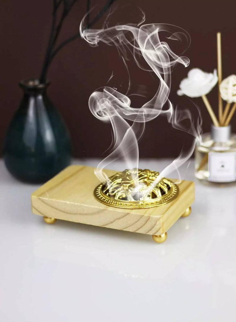 Wooden Base Incense Burner  - Image 1