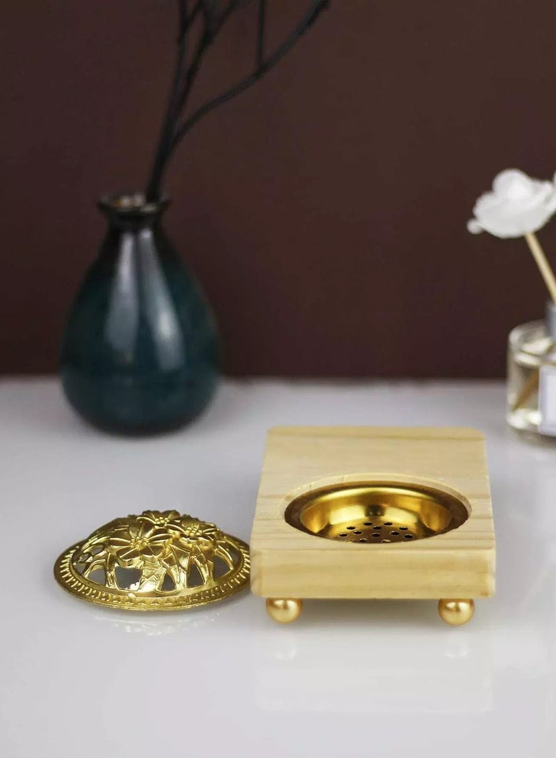 Wooden Base Incense Burner  - Image 3