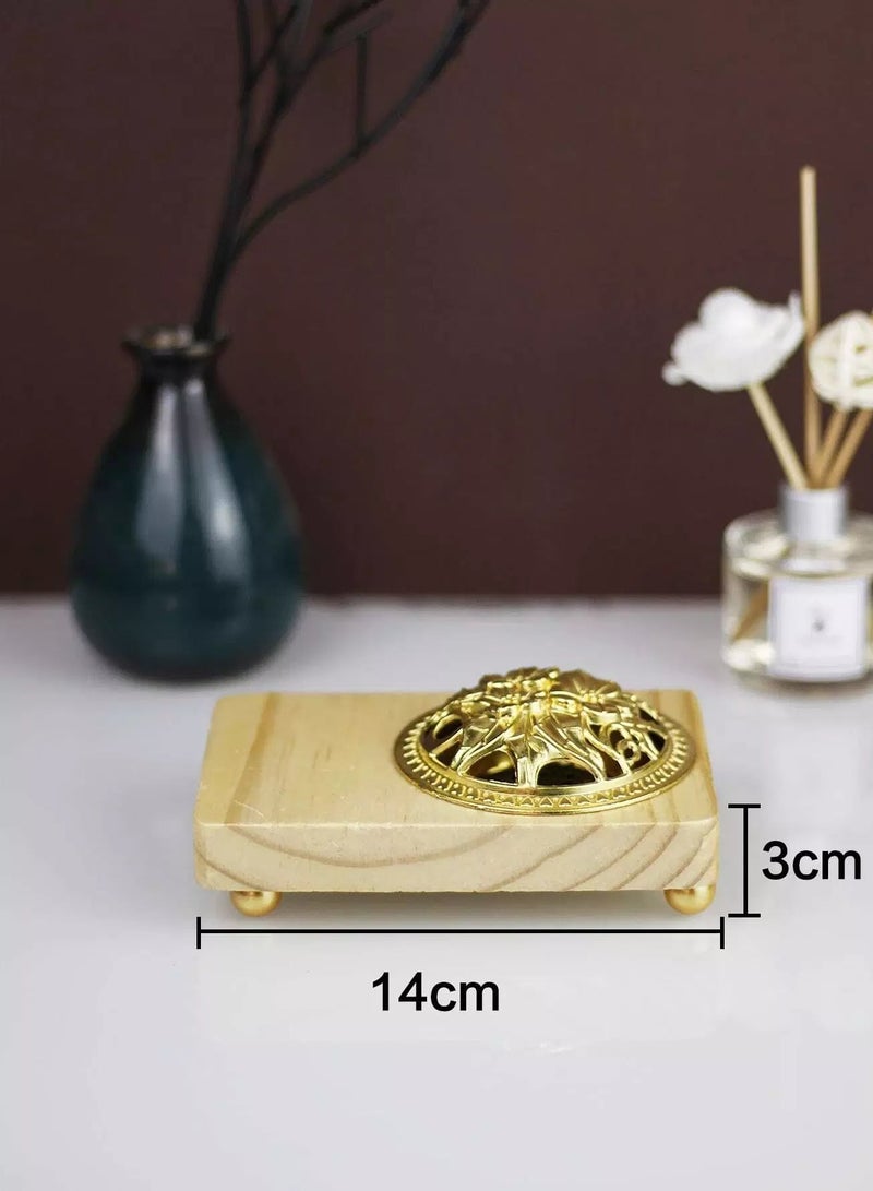 Wooden Base Incense Burner  - Image 2