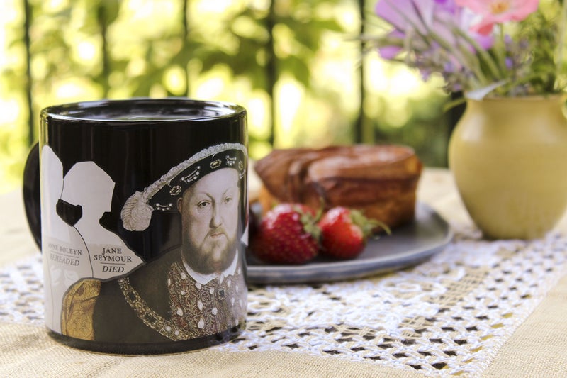 The Unemployed Philosophers Guild Henry VIII Disappearing Coffee Mug - Add Hot Water and Watch Henry's Wives Disappear - Comes in a Fun Gift Box - by The Unemployed Philosophers Guild, 10Fl oz - Image 3