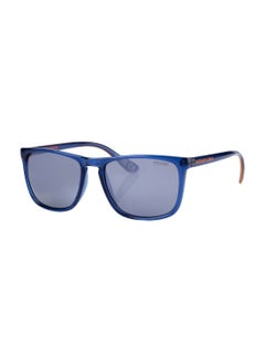 Superdry SHOCKWAVE (185) Full-Rim Rectangular UV Protection Sunglasses - Blue  - Image 1