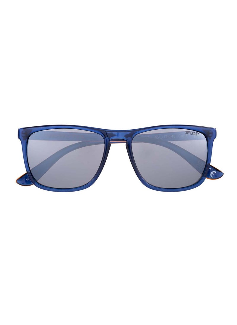 Superdry - SHOCKWAVE (185) Full-Rim Rectangular UV Protection Sunglasses - Blue - Image 1