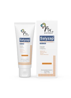 FIXDERMA FIXDERMA 2% Salicylic Acid Face Cleanser, Salyzap Daily Face Cleanser for Acne | Face Wash for Women & Men | Sutable for Oily Skin, Acne Prone & Sensitive Skin - 2.1 Fl Oz 