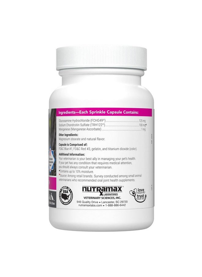 Nutramax Laboratories Nutramax Laboratories Cosequin Joint Health Supplement for Cats - With Glucosamine and Chondroitin, 2 Pack, 110 Total Capsules  - Image 3