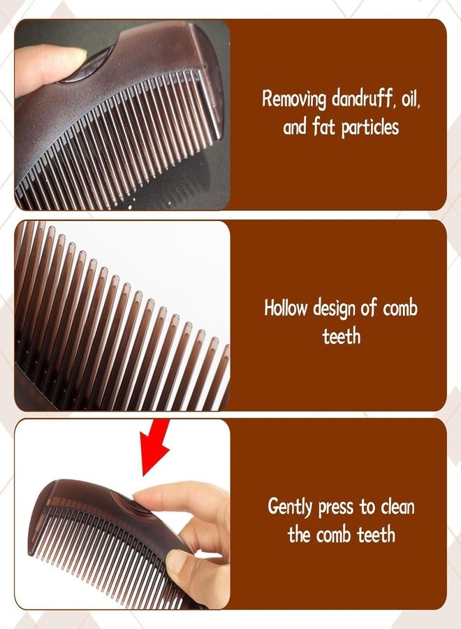 VPGS Revolutionary design of dandruff comb, beauty comb, healthier scalp, better hair quality for women and men to remove dandruff and dirt (Medium, Count, 1) - Image 5