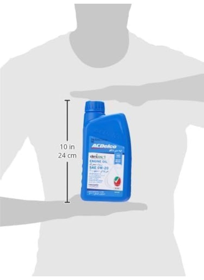 ACDelco - ACDelco Engine Oil Sae 0W-20 Fully Synthetic - 1L - Image 1