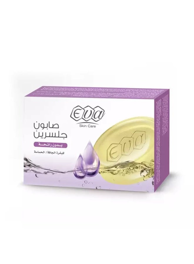 إيفا صابون إيفا سكين كير بالجلسرين للبشرة الجافة والحساسة 120 جم
