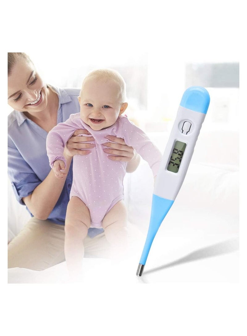 Baby Healthcare and Grooming Kit 10 PCS Digital Thermometer Comb Nail Clipper Nasal Aspirator Food Feeder Newborn Infant Shower Care Nursery Set - Image 5