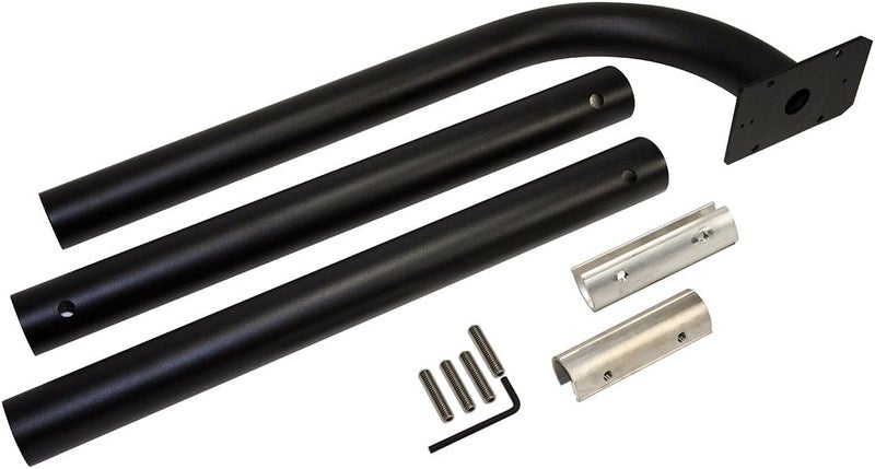 Mighty Mule (FM100) Powder Coated Black Keypad Mounting Post, 22, Black - Image 3