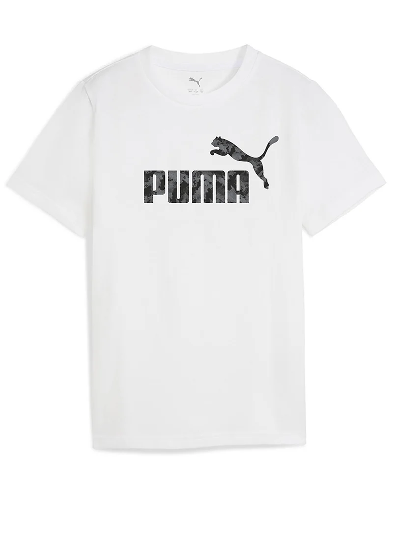 بوما Youth Essential Camo T-Shirt