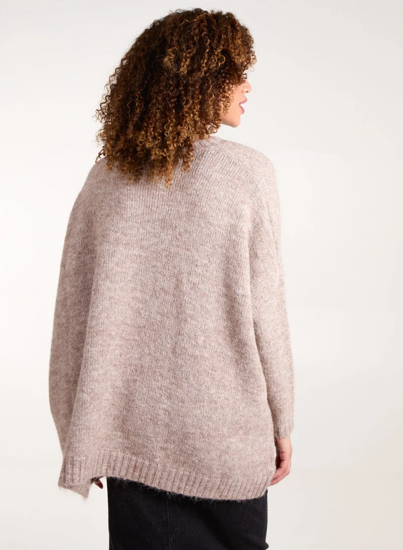 Blue Vanilla Round Neck Jumper