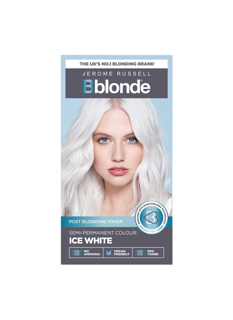 Jerome Russell BblondeJerome Russell SemiPermanent Toner Ice White 160 g 