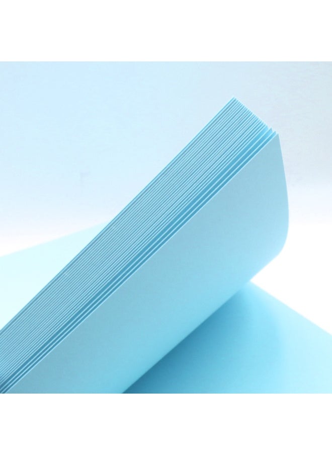 firstnock Sky Blue Colored Paper A4 - 240 GSM - 50 Sheets - Premium Quality Craft & Printing Paper for DIY, School Projects, Invitations, Art & Office Use – Girls Blue Paper  - Image 5