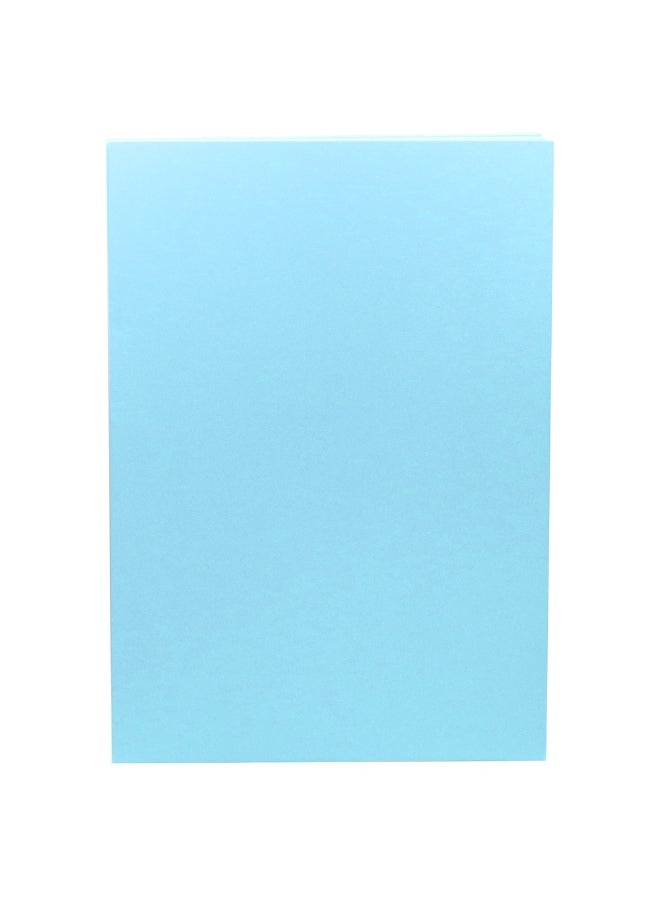firstnock Sky Blue Colored Paper A4 - 240 GSM - 50 Sheets - Premium Quality Craft & Printing Paper for DIY, School Projects, Invitations, Art & Office Use – Girls Blue Paper  - Image 2