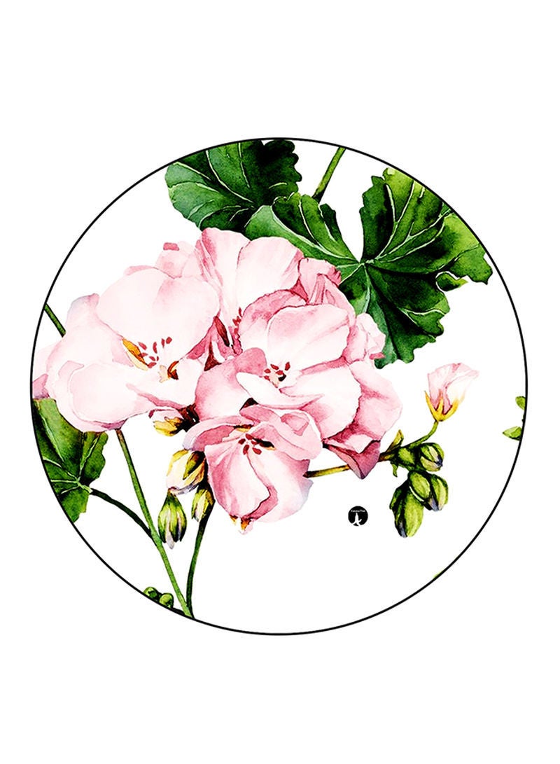 Flowers Printed Mouse Pad  Multicolour