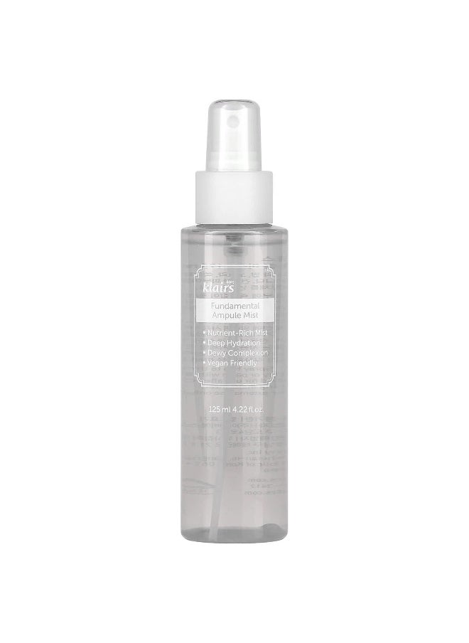 Dear,Klairs Dear, Klairs, Fundamental Ampule Mist, 4.22 fl oz (125 ml)  - Image 1