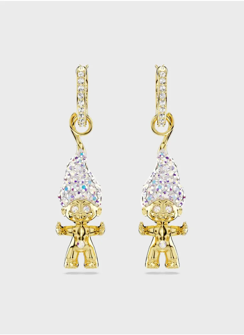 SWAROVSKI Crystal Detail Drop Earrngs '