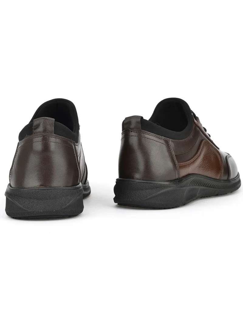 Ziya , Men's Leather Sneaker 143423Z69 Brown