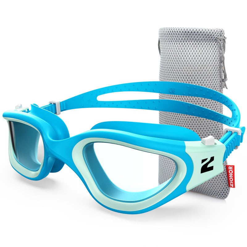 ZIONOR Swim Goggles, G1 SE Swimming Goggles Anti-Fog for Adult Men Women - Image 1