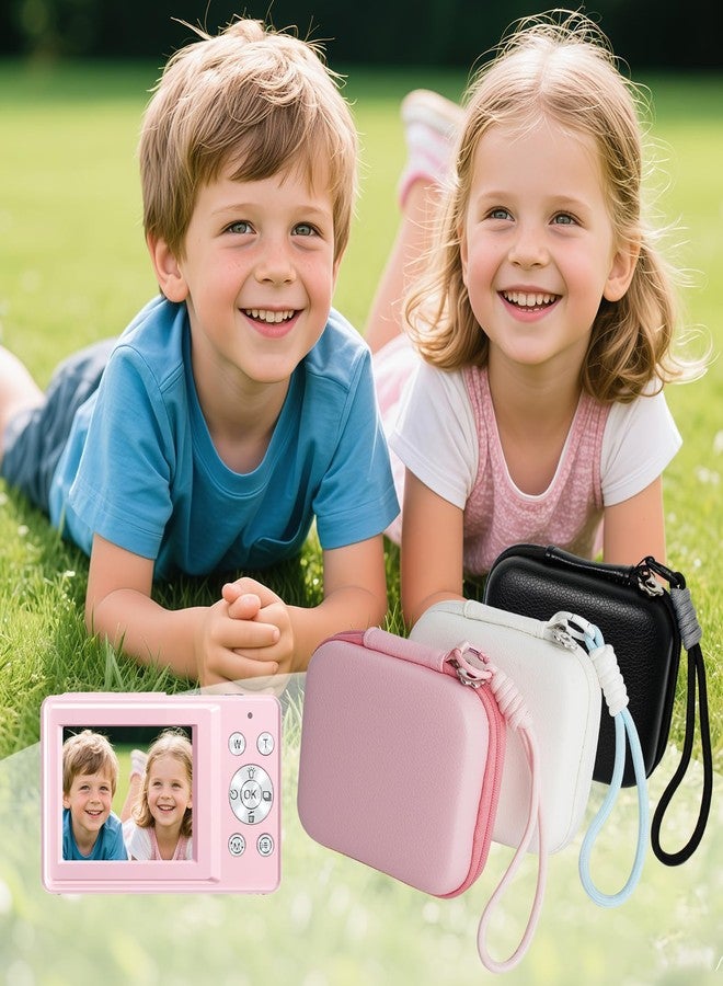 Yoocheese Digital Camera Case: Small Cute Pouch for Kodak pixpro fz55 fz45, Canon ixus 285 Hs Elph 360, Nikon s6900, Sony dsc w830, Camkory dc403, Compact Camera Accessories for Girl (Pink) - Image 2