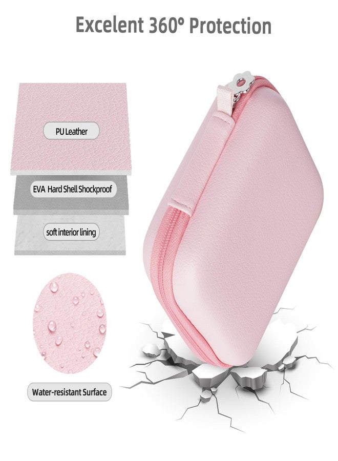 Yoocheese Digital Camera Case: Small Cute Pouch for Kodak pixpro fz55 fz45, Canon ixus 285 Hs Elph 360, Nikon s6900, Sony dsc w830, Camkory dc403, Compact Camera Accessories for Girl (Pink) - Image 4