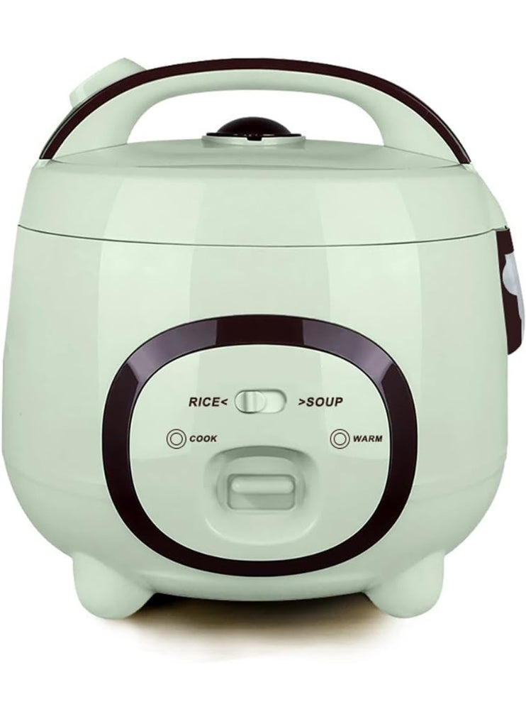 SYXUMLKLS طباخ أرز وسخان مع وعاء داخلي غير لاصق، 1.8 لتر، سهل الاستخدام لصنع الأرز اللزج - Image 1