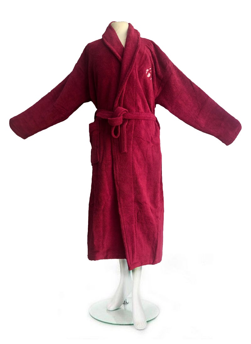 Banotex - Cotton bathrobe with a pocket for unisex, 100% Egyptian cotton, ultra-soft, highly water-absorbent, color-fast and modern, ideal for daily use, resorts and spas 2XL - Image 1
