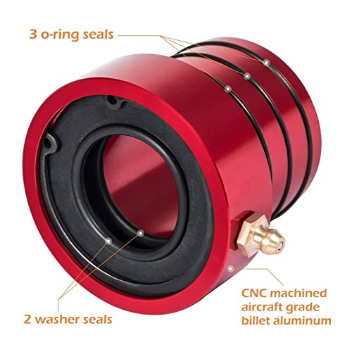 VISVIC Front Axle Tube Seal Pair MG21103 Front Outer Axle Seals Fit For Jeep Wrangler JK 2007-2018 / Jeep Cherokee 1987-2001 / Jeep Wrangler TJ 1997-2006 / Jeep Wrangler YJ 1987-1995 Dana 30 Dana 44 - Image 2