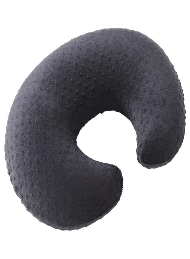 DONOMILO Nursing Pillow and Positioner Breastfeeding and Bottle Feeding, Propping Baby, Tummy Time, Sitting Support for Baby Boy and Baby Girl, with Removable Dots Cover (Black) - Image 2