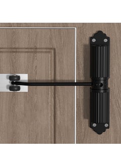 SEVENSPACE SEVENSPACE Door Closer Zinc Alloy Automatic Safety Spring Door Closer Adjustable Closing Door Hinge Quiet Door Closer for Wooden Door Metal Door Security Door  - Image 1