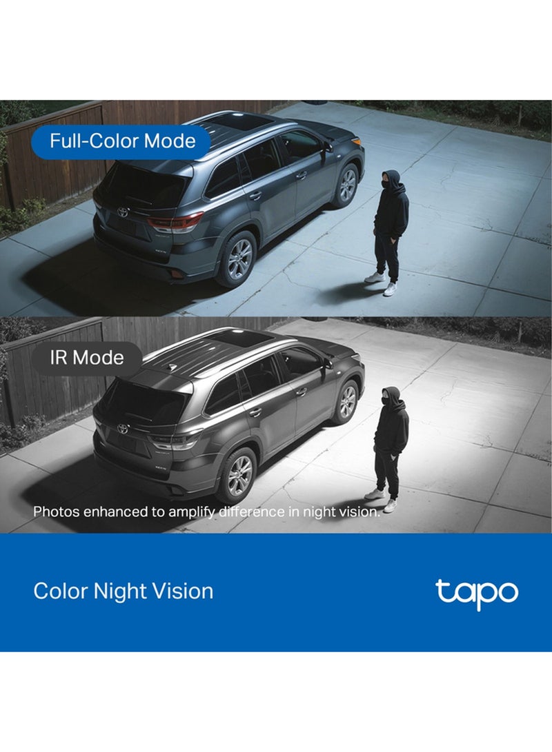 TP-LINK Tapo C630 KIT, 3K 5MP Solar-Powered Pan/Tilt Security Camera Kit | Free Person/Pet/Vehicle Detection | Color Night Vision | IP65 Weatherproof |360° AI Tracking - Image 4