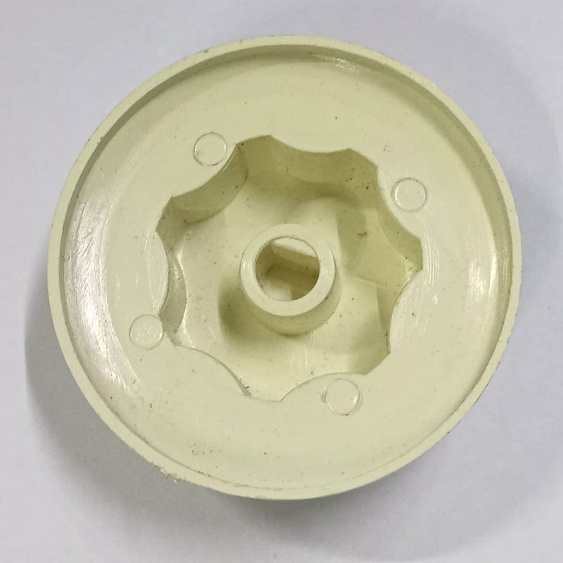 Generic Table Fan Blade Lock Knob LK004 White Plastic Knob 40 x 15mm 5mm Thread Suitable for PanasonicKDK 1216 Fans  - Image 2