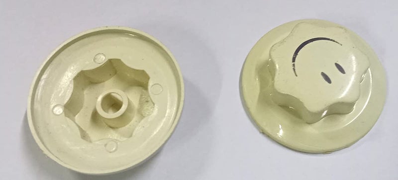 Generic Table Fan Blade Lock Knob LK004 White Plastic Knob 40 x 15mm 5mm Thread Suitable for PanasonicKDK 1216 Fans  - Image 3
