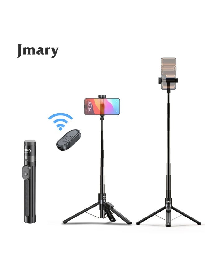 جيه ماري عصا سيلفي ترايبود Jmary KT-209 قابلة للطي، 98.5 سم من سبائك الألومنيوم مع ريموت لاسلكي - Image 1