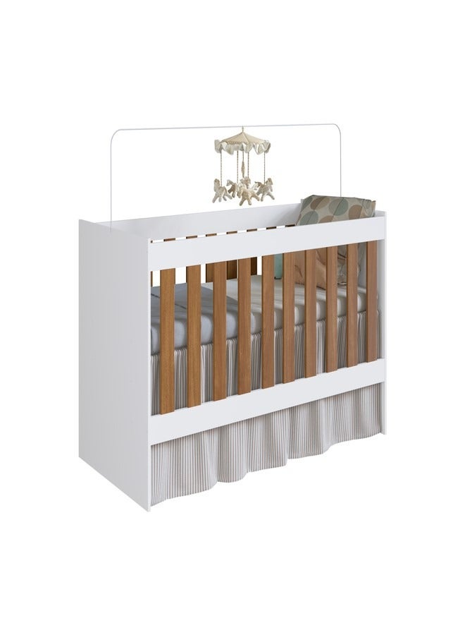 ART IN MOVEIS Baby Crib Wood/white color 132.6x79.4x63cm  - Image 2