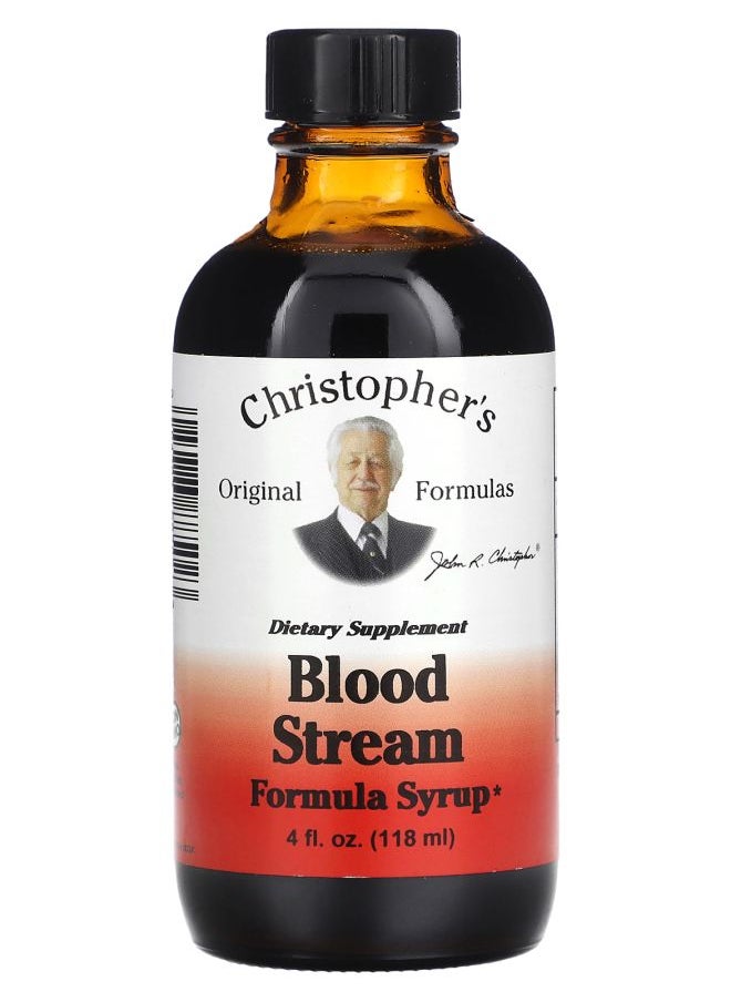 Christopher's Original Formulas Blood Stream Formula Syrup 4 fl oz (118 ml) 