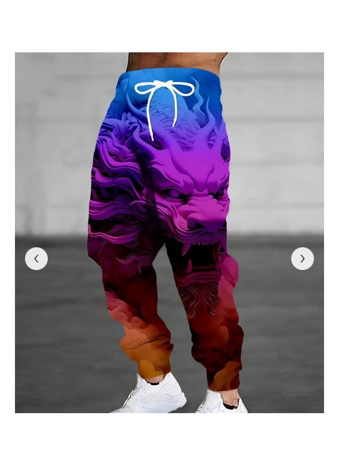 general Boys Girls Jogger Pants Funny 3D Graphic Sweatpants Athletic Sports Pants - Image 1