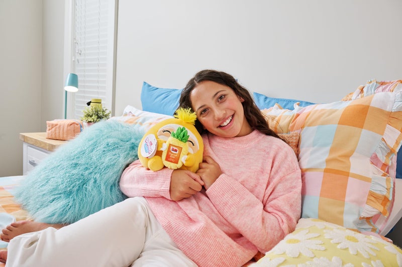 Snackles Series 2 Sloth & Dole 8 Inch Plush by ZURU, Ultra Soft Plush, Collectible Plush with Real Licensed Brands, Stuffed Animal, Giftable - Image 5