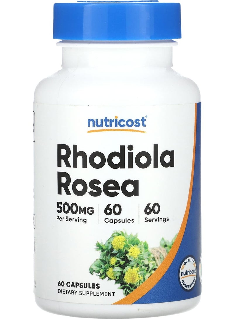 Nutricost روديولا روزيا ، 500 ملغ ، 60 كبسولة