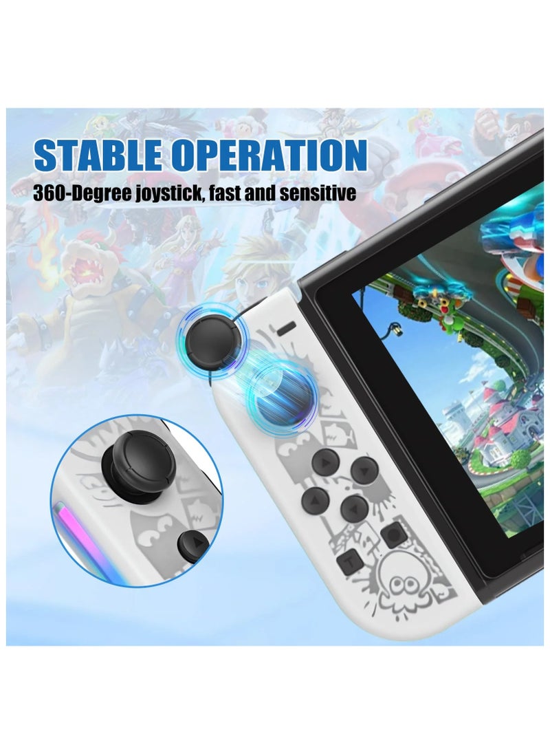 Generic Joy Cons Wireless Controller for Nintendo Switch, L/R Controllers Replacement Compatible with Nintendo Switch/Lite/OLED, Joystick with Wake-up/Screenshot/Dual Vibration/Motion Control Function  - Image 5
