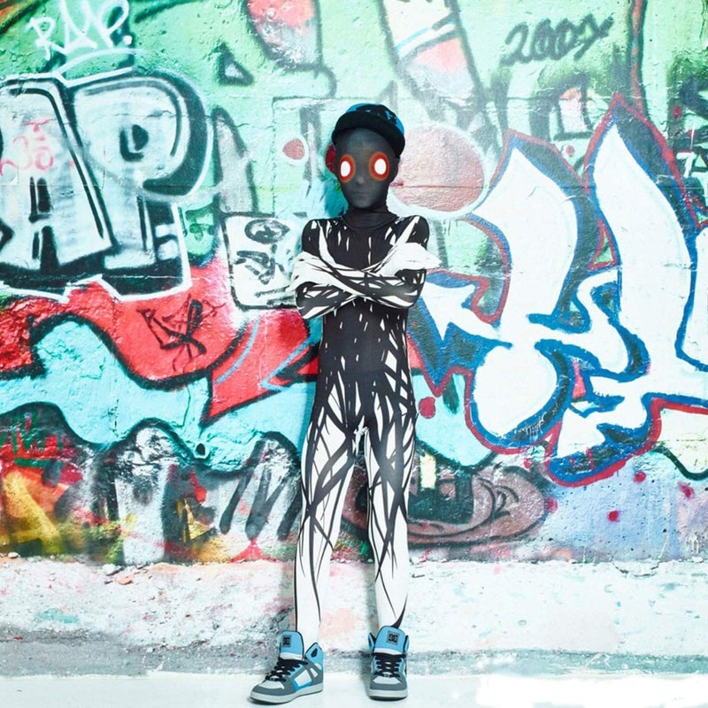 Morphsuits Zalgo Costume Kids, Shadow Demon Costume Kids, Scary Costume For Kids, Scary Boys Halloween Costume, Scary Suit M - Image 5