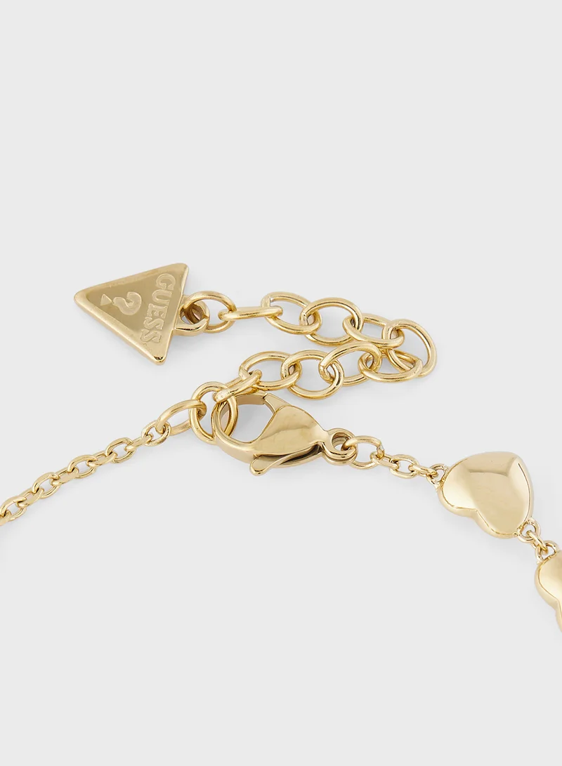 GUESS Hearts Single Bracelet