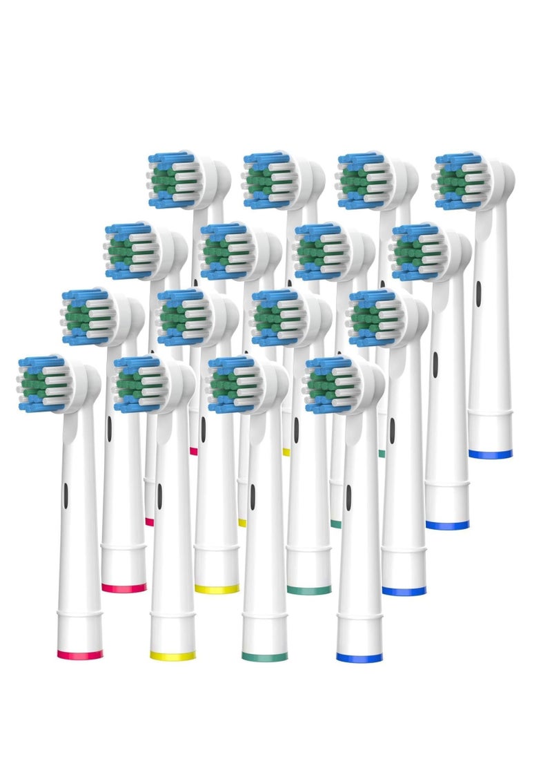 FIRIK Electric Toothbrush Replacement Heads 16 Pack/Compatible Oral B Braun Replacement Brush Heads/Compatible Oral B Replacement Brush Heads  - Image 1