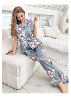 Generic Women 2 Pieces Premium Satin Pyjama Set Ladies Sleepwear  - Image 4