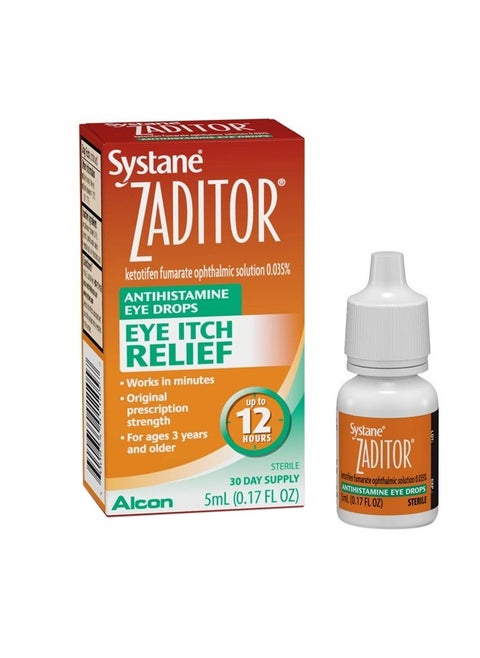 Antihistamine Eye Drops, 5-mL