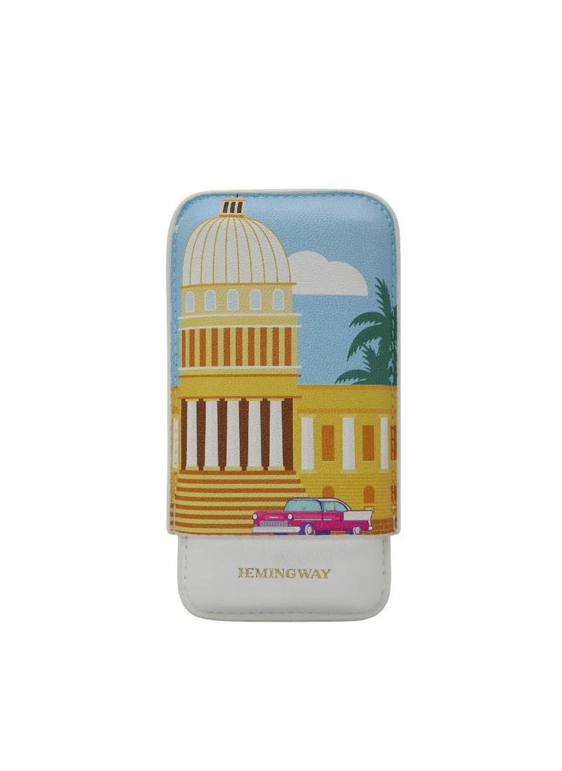 Hemingway Hemingway Design Leather Case 3 Holder Premium Quality Case—SPECIAL EDITION  - Image 2