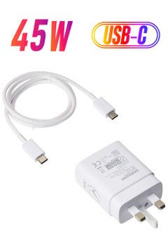 45W USB C Charger,Samsung Super Fast Charger Type C for Samsung Galaxy S22 Ultra/S22+/S22/S21 Ultra/S21 Plus 5G/Note 20 Ultra/S20/S20 Ultra/Tab S8 Ultra S8+,PPS Fast Wall Charger